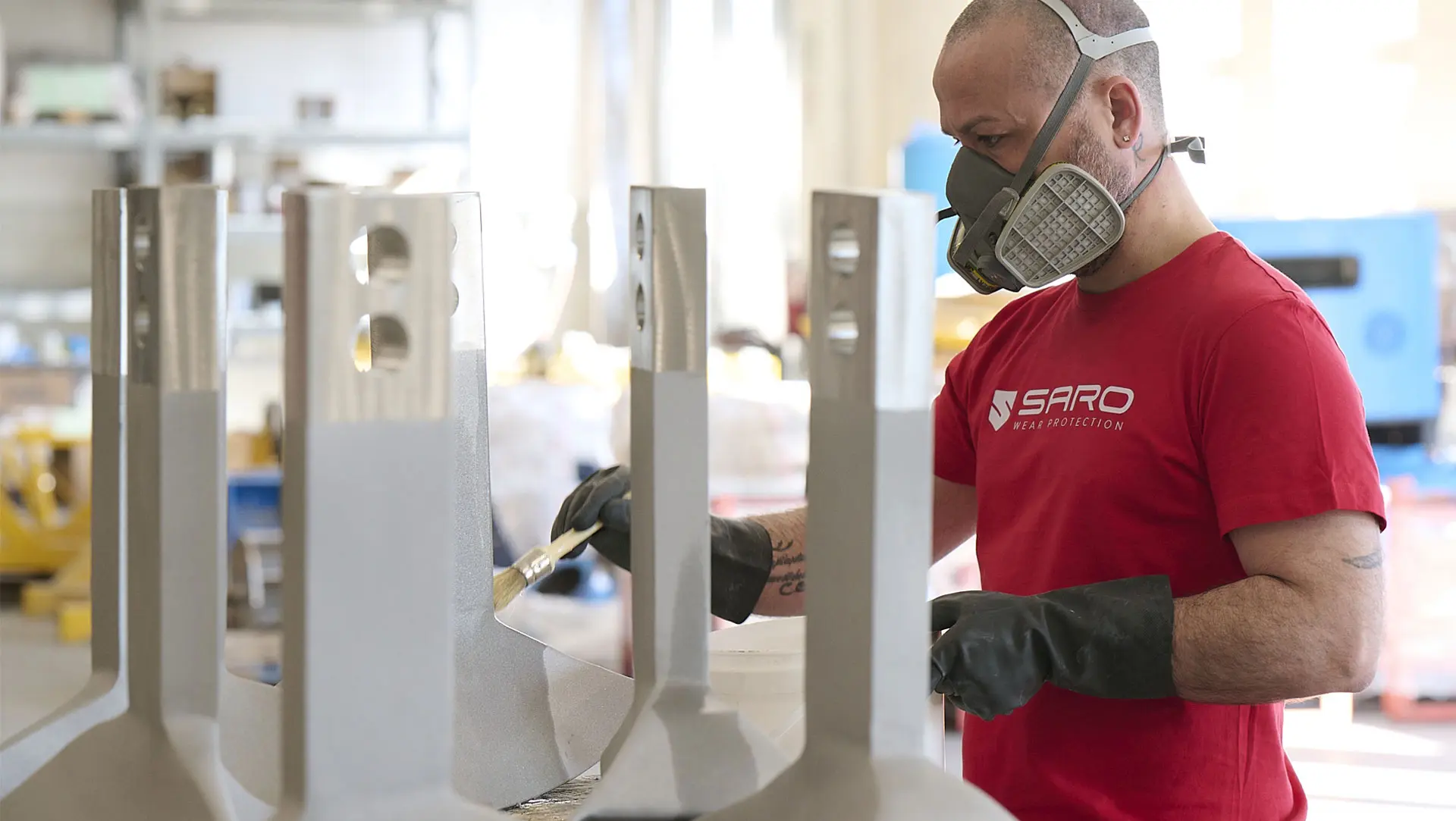 Applicazioni delle soluzioni antiusura SARO